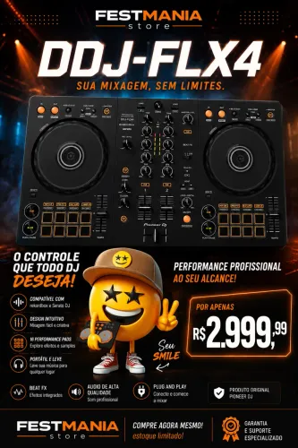 CONTROLADORA DDJ FLX4