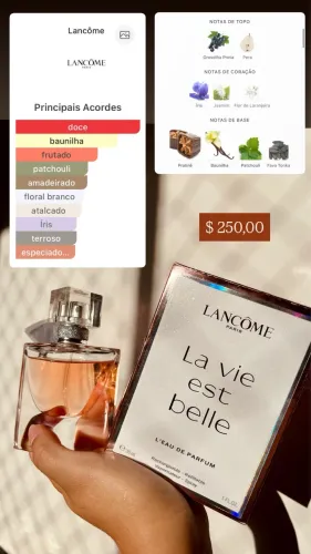 PERFUME FEMININO LA VIE EST BELLE