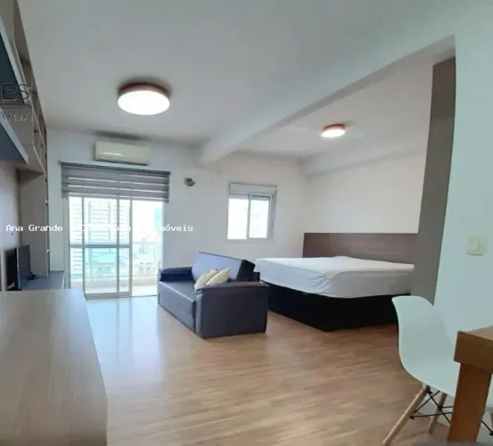 Apartamento para Locação em Santos, Boqueirão, 1 dormitório, 1 suíte, 1 banheiro, 1 vaga