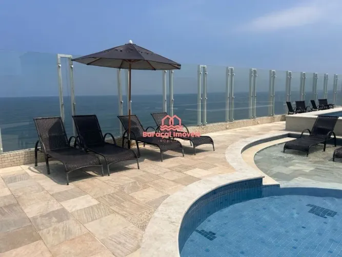 Apartamento para Locação Aviação, Praia Grande - SP FRENTE TOTAL MAR