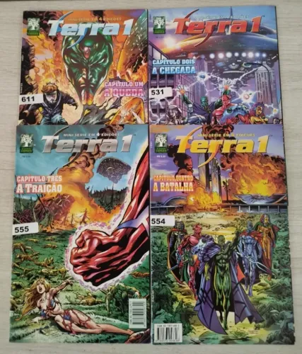 HQ Quadrinhos Terra 1 (completo em 4 edições)