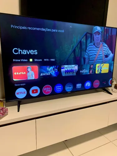 Tv 50 polegadas SEMP, na garantia, apenas 4 meses de uso.