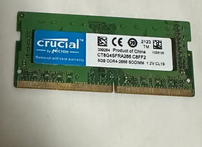 Memoriam ram 8gb ddr4 para notebook