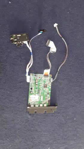 Placa principal TV "LG" Mdo. 43LM6300PSB Entrada de cabos e controle de funções internas