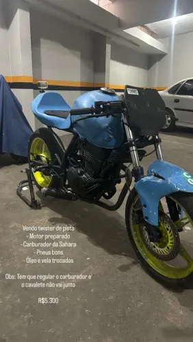 Twister de pista preparada