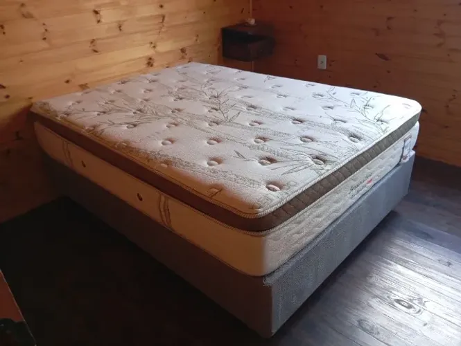 Cama Box Casal Herval Imperatore Eco Bamboo