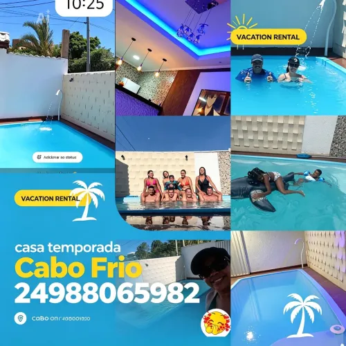 Casa de temporada Cabo Frio