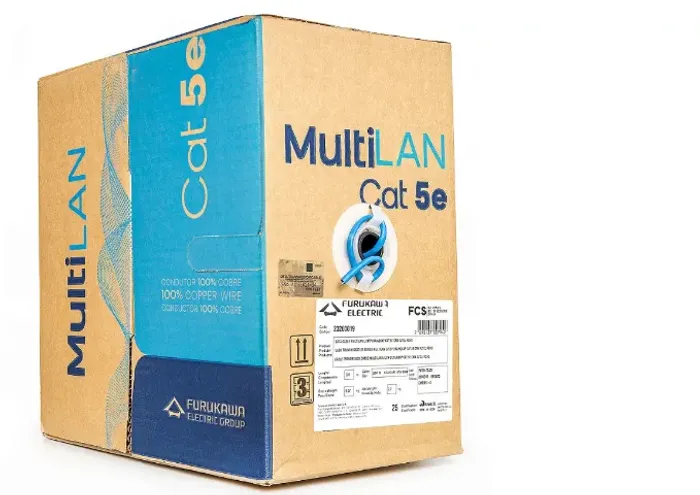 caixa de cabo cat5e furukawa multilan