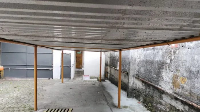 Estrutura Metálica Completa 12x4m - Telhas Galvalume (Zincalume) - Garagem