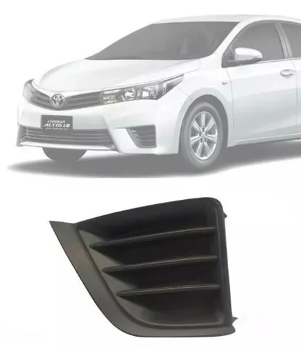 Grade Milha Sem Furo Preto Corolla 2015 2016 2017 Esquerdo