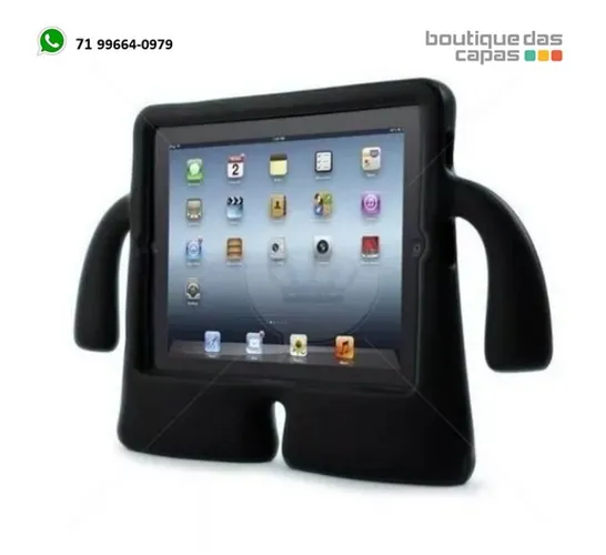 Capa anti shock ibuy infantil braços para ipad air air 2 ipad 5 6