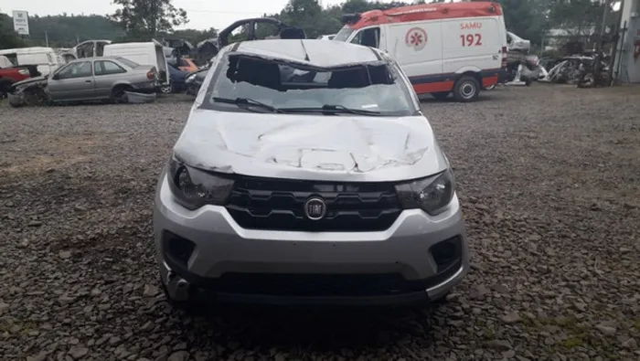 Sucata Fiat Mobi 1.0 77cvs flex 2019 vendido em peças