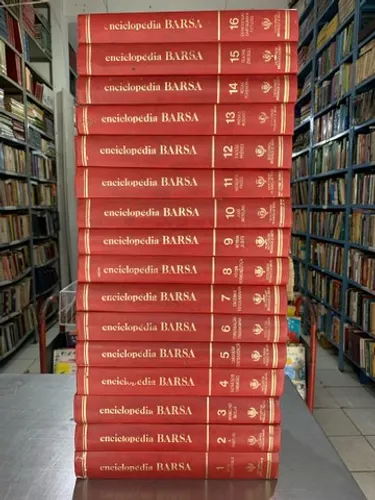 Enciclopédia Barsa completa 16 volumes de A a Z 
