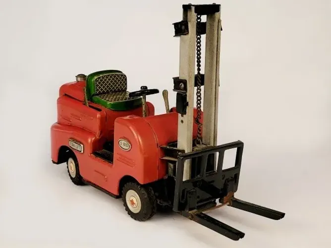 Mini Empilhadeira Fork Lift Truck Modern Toys 28 Cm