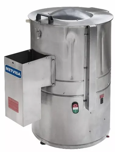 Descascador Industrial De Alhos 6kg Metvisa 220v Inox