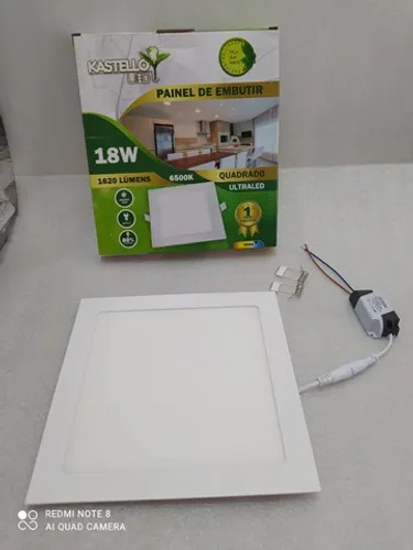 Painel de Led 22x22 Kastello 18w (honestidade e qualidade distribuidora JK eletrônicos)