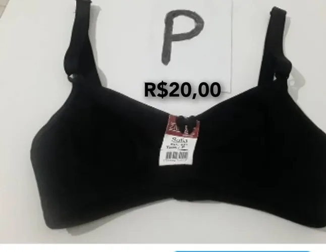 Sutiã tamanho P qualidade e conforto