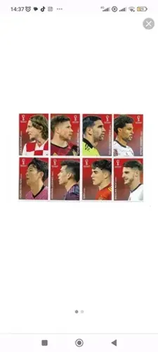 Figurinha coca cola copa 2022