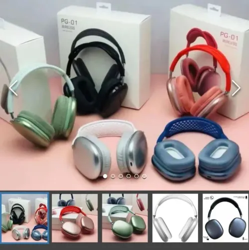 Fone Headphone Bluetooth Wireless Extra Bass P9 Air Top Max