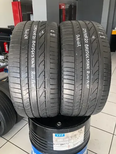 Kit 02 Pneus 275/40r20 Bridgestone Dueler H/P Sport 106w Run Flat (Usados) 1/2