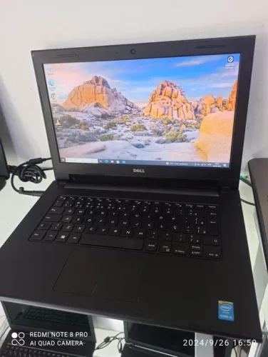 Notebook Dell core i3 4@ SSD120GB com 3 meses de garantia. Somos loja física.
