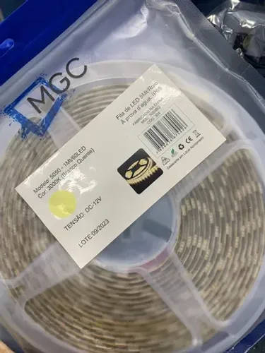 Fita 5050 5m Silicone P/ Água (Novo