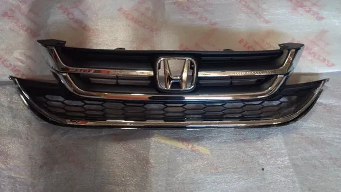 Grade preta e cromada Honda crv 10/11