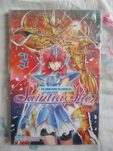 revista mangá Cavaleiros do Zodíaco Saintia Shô Vol. 3 - favor ler anúncio