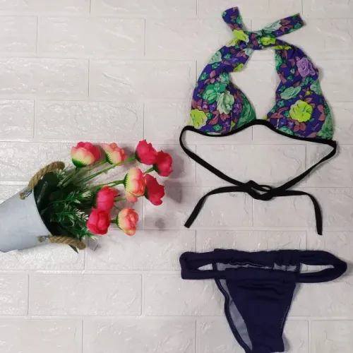 Biquine Adulto Top Básico - Roxo