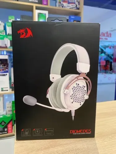 Headset Gamer Redragon Diomedes - Novo Lacrado - Loja Fisica