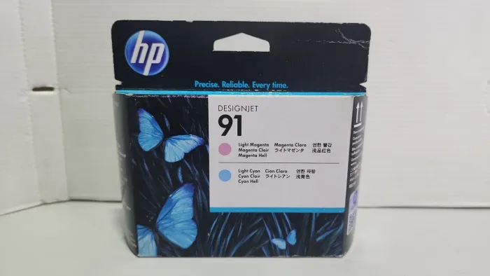 Cabeça de impressão hp original 91 c9462a light magenta light cyan VENCIDO