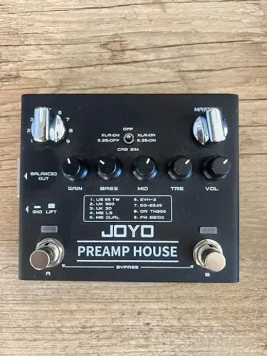 Pedal Guitarra Overdrive Distortion Joyo Preamp House