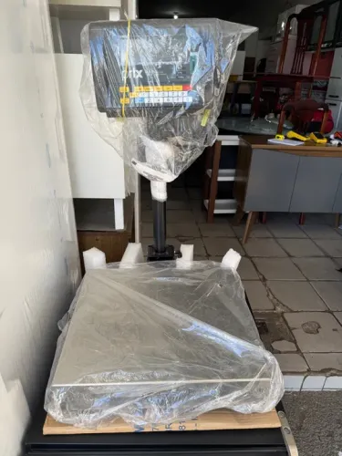 Balança Toledo/prix 2098 30kg Precisão 5g Em Inox Com Coluna