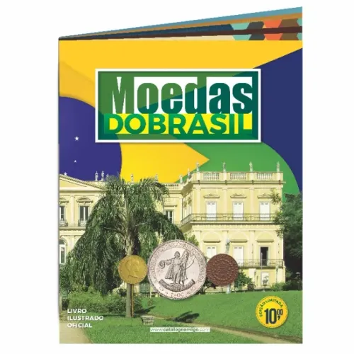 Álbum De Figurinhas Moedas Do Brasil - Completo!!! 348 Figur