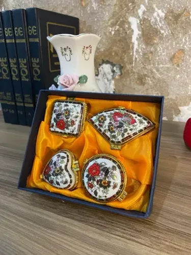 Conjunto Porta Joias ou Cápsulas | Antiguidades | Donareliquias 