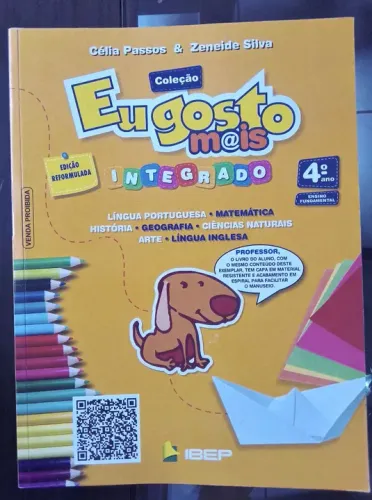 Livro Didático Eu gosto mais Integrado 4º ano - Novo