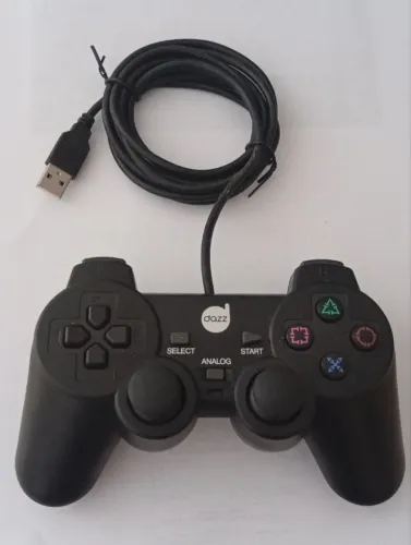 Controle Dazz Dual Shock Fighter para PC e PS3