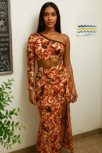 Conjunto 2 Peças Estampado Feminino