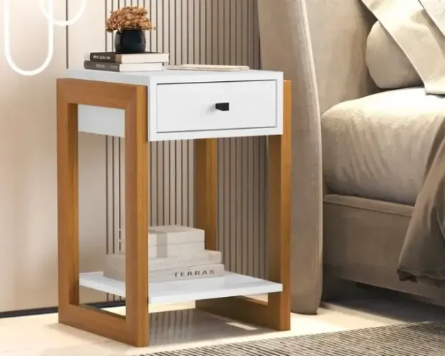 Mesa de Cabeceira 1 Gaveta Novo Varios modelos