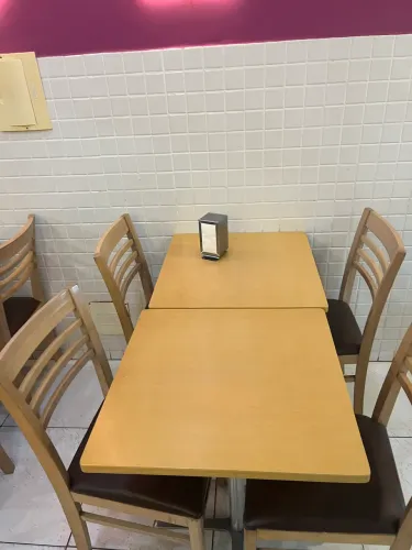 Mesa para comércio : cafeteria, lanchonete, sorveteria 