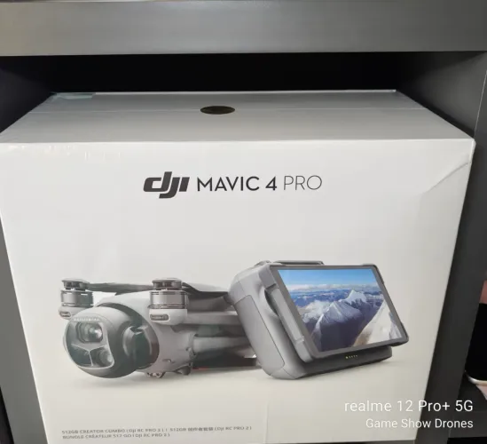 DRONE DJI MAVIC 4 PRO CREATOR COMBO FLYMORE 512gb ANATEL BR NACIONAL - LACRADO