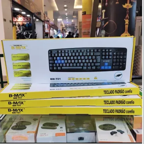 Teclado para Computador B-MAX-T01 Com fio USB Novo