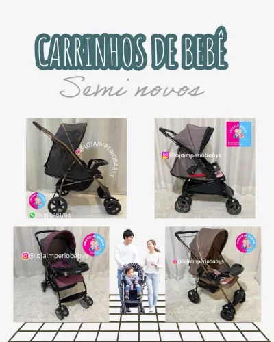 Carrinho de Bebê Semi Novos