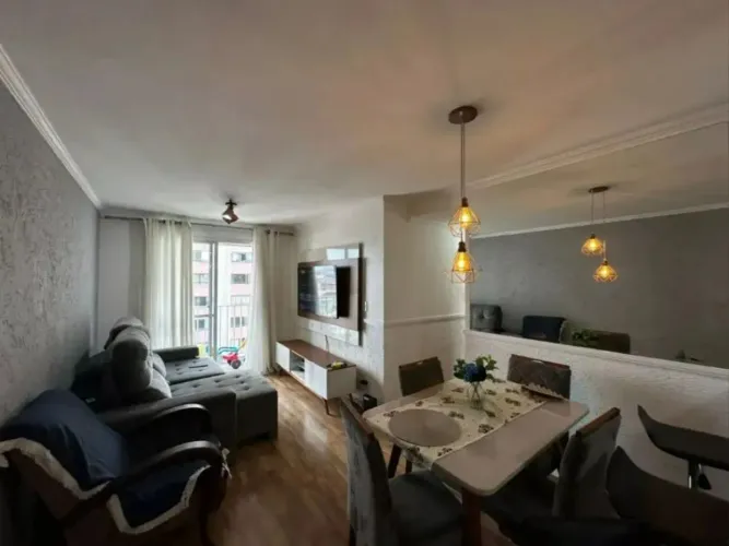 Apartamento no Condomínio Four Seasons no Centro com 68m² 3 dormitórios 1 suíte 2 banheiro