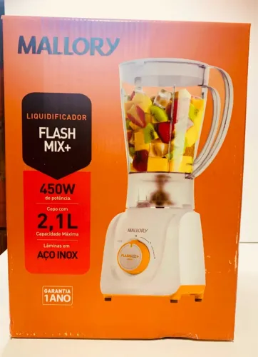 Liquidificador Flash Mix 2,1L Malory B * Novo Na Caixa 110v