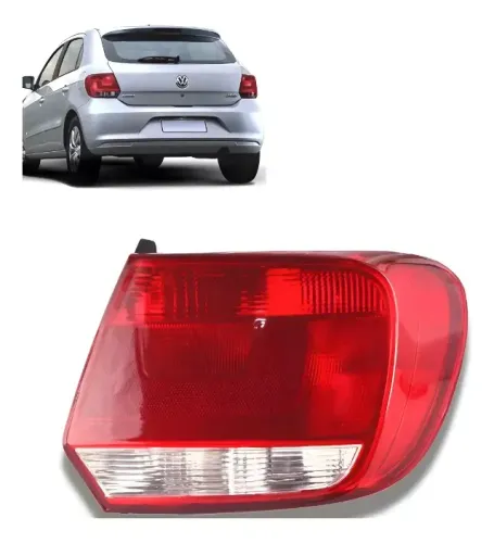 Lanterna Gol G6 2012 2013 2014 Nova Direito/passageiro Vermelh