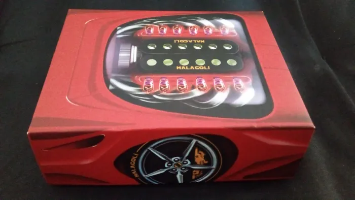 Captadores guitarra 7 cordas malagoli novo - zonda ptr petrucci