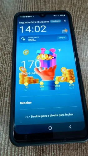 Vende o celular a22 128 giga de memória está funcionando perfeitamente 