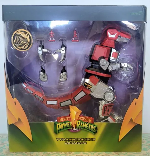 Tyrannozord - Tyrannosaurus Dinozord - Power Rangers - Super7