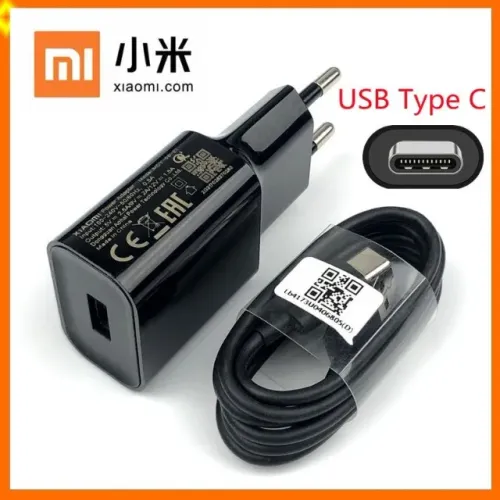 Carregador Turbo Xiaomi 18w 3.0/Original/ + cabo 1M Tipo C